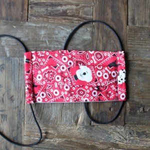 Face mask 100% Cotton Bandanna Print Made in USA
